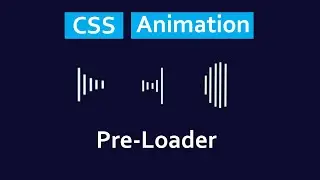 Create Loading CSS Animation Effect | CSS Animation |