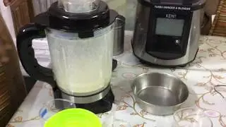 KENT mixer turbro Blender n grinder demo