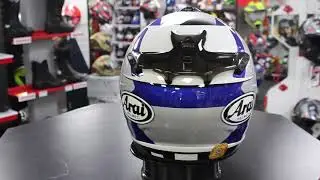 Arai Debut Steel Blue Motorcycle Helmet