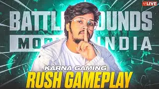 RUSH GAMEPLAY I | BGMI I #karnagaming #bgmi  #pubgmobile #gaming #ytshorts #karn4gaming