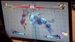 Hypersurge (Zangief) vs ??? (Ibuki) Evo2013 Pools
