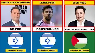 Famous People Who Support Palestine Or Israel