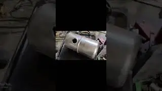 Powder coating gas tank . #pulverimaalaus