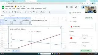 MTH098 Lesson 3.4 Spreadsheet Chart