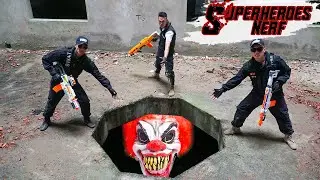 Superheroes Nerf: Suicide Squad SEAL X Warriors Nerf Guns Fight Crime Group The Squad Mercenaries