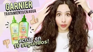 Nueva Keratin Glow Water Garnier | ¿Quita el frizz en 10 segundos?