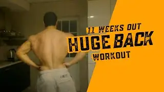 David Ara&uacute;jo - Back Workout - 11 Weeks Out