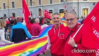 CIRCA UN MIGLIAIO DI PERSONE HANNO SFILATO PER LE VIE DI TERAMO PER LA PACE
