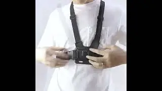 POV Chest Mount Harness for Smartphones - Hands-Free, Rotatable Phone Holder Strap
