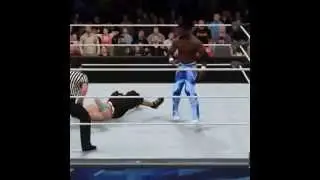 WWE 2K16 -  New Day Rocks Taunt - kofi vs John Cena