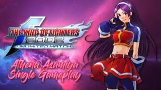 The King of Fighters 2002: Unlimited Match Athena Asamiya Single Gameplay