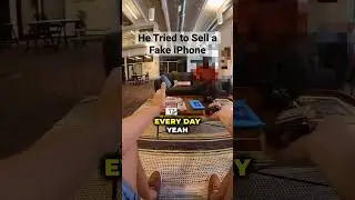 He tried to sell a fake iPhone 🥲