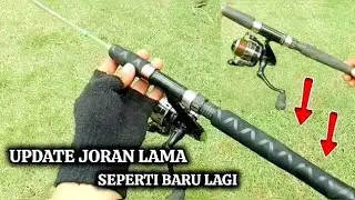 BEGINI CARA PASANG KARET BAKAR JORAN PANCING 