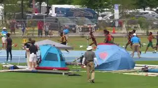 American Heritage Boys 4x1 State Finals 2018 Anthony Schwartz last leg!