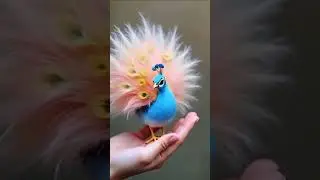 AI-Generated Birds: Nature's Artistry or Just Pixels? #art #pixelart #3d #shorts #ytshorts #funny