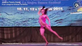 1er Puesto Final Solista Femenino - Jessica Patella - 9&ordm; Mundial de Pasos Libres 2018