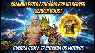 CRAFT PEITO LEND&Aacute;RIO NO SERVER BOOST + GUERRA COM A 77 - MIR4 GLOBAL