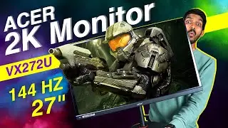 Acer Xv272U 2K Monitor Review, Unboxing & Installation - 144 Hz, 27 Inch, IPS Wqhd - 2560 x 1440