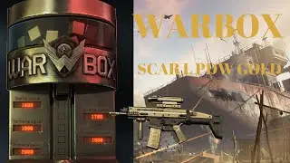 Warface - Opening Warbox Scar L PDW GOLD / 200 K de Cash / BR