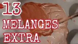 13 MELANGE de COULEUR (peinture acrylique TUTO) 🖌