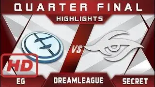 EG vs Secret DreamLeague 8 Major 2017 Highlights Dota 2