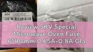 Review 5KV Special Microwave Oven Fuse 6*40mm 0.65A-0.8A Glass Tube Fuse 5000V 700MA High-Pressure