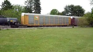 TFM Auto Rack, ICG Gondola, and DW&P Box Car