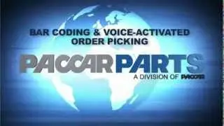 PACCAR Parts Bar coding and Voice Activated Order Picking