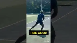 Serve return in tennis #tennis #sports #itf #atp #india #viral #shorts