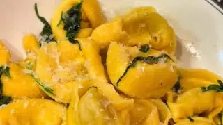 Pasta with Pepper Leaves