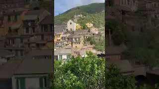 Start of our hike from Vernazza to Corniglia in Cinque Terre, Italy
