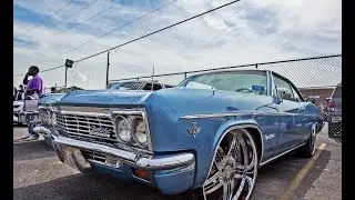 Stunna Jam 2016 : Blue 1966 Chevrolet Impala SS on 24