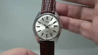 1976 Seiko Automatic men's vintage watch.  Model reference 7005-8022