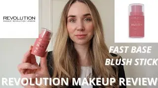 MAKEUP REVOLUTION FAST BASE BLUSH STICK - BARE - &pound;6 - REVIEW & DEMO.