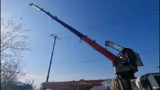 КМУ Soosan 887   8тонн | Korean Used Cargo Crane Export