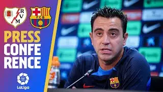 🔴 LIVESTREAM: XAVI PRESS CONFERENCE (RAYO VALLECANO - BAR&Ccedil;A)