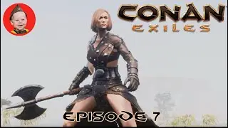 Conan Exiles 2024: Episode 7. Hunting for Thralls and Horses