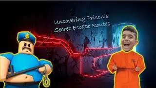 Uncovering Prison's Secret Escape Routes || #roblox