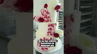 #torte #hochzeit #hochzeitstorte #buttercreamcake #cremetorte #backenistliebe #backen