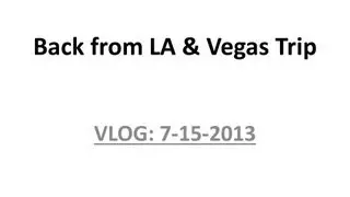 FocusedMotion VLOG: LA and Vegas Trip