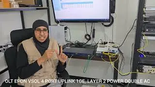 OLT EPON VSOL 4 PORT UPLINK 1GE,LAYER 2 DOUBLE POWER AC