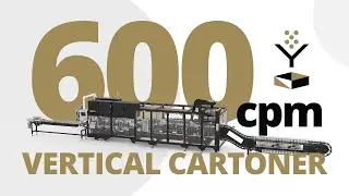 600 cpm meal in a box or mac & cheese Yeaman Packaging System Vertical Cartoner