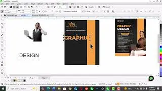 How to design flier using corel draw(practical graphic design class). #graphicdesigners #tutorial