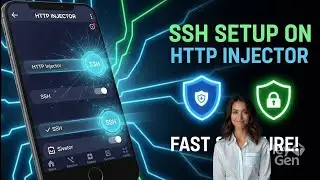 HTTP Injector with Multiple Connection Types: UDP ,SSH & V2ray For Fast and secure browsing 