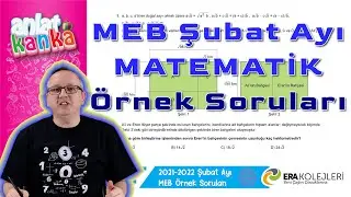 MEB ŞUBAT Ayı Örnek Sorular Matematik LGS 2022