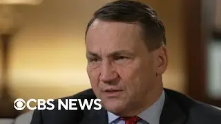 Polish Foreign Minister Radosław Sikorski says U.S. shouldn't trust Putin, discusses Epstein probe