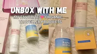 Unboxing Organic Traveller Products | Organic Traveller Miracle jelly cleanser | Organic Traveller