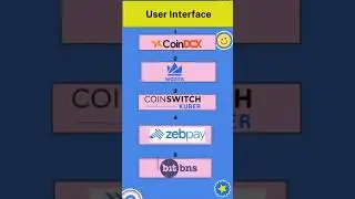 Comparison of best Indian Crypto exchanges #shorts #coinswitch wazirx #coindcx #bitbns Visit channel