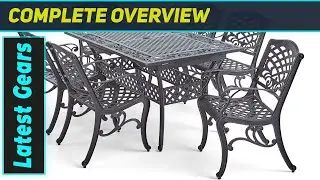 Christopher Knight Home Carrollton Outdoor Dining Set &ndash; Best Expandable Patio Table Set