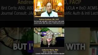 Coping with Loss of Control/ Selling Your Practice - Andrew Kaufman, MD - Beauty and The Biz Podcast